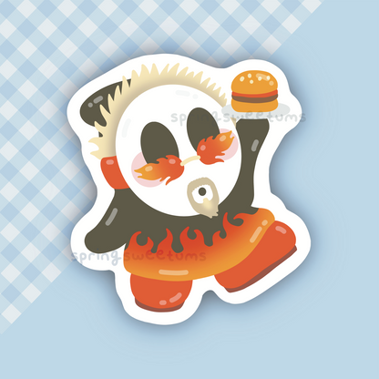 Shy Guy Fieri Vinyl Sticker