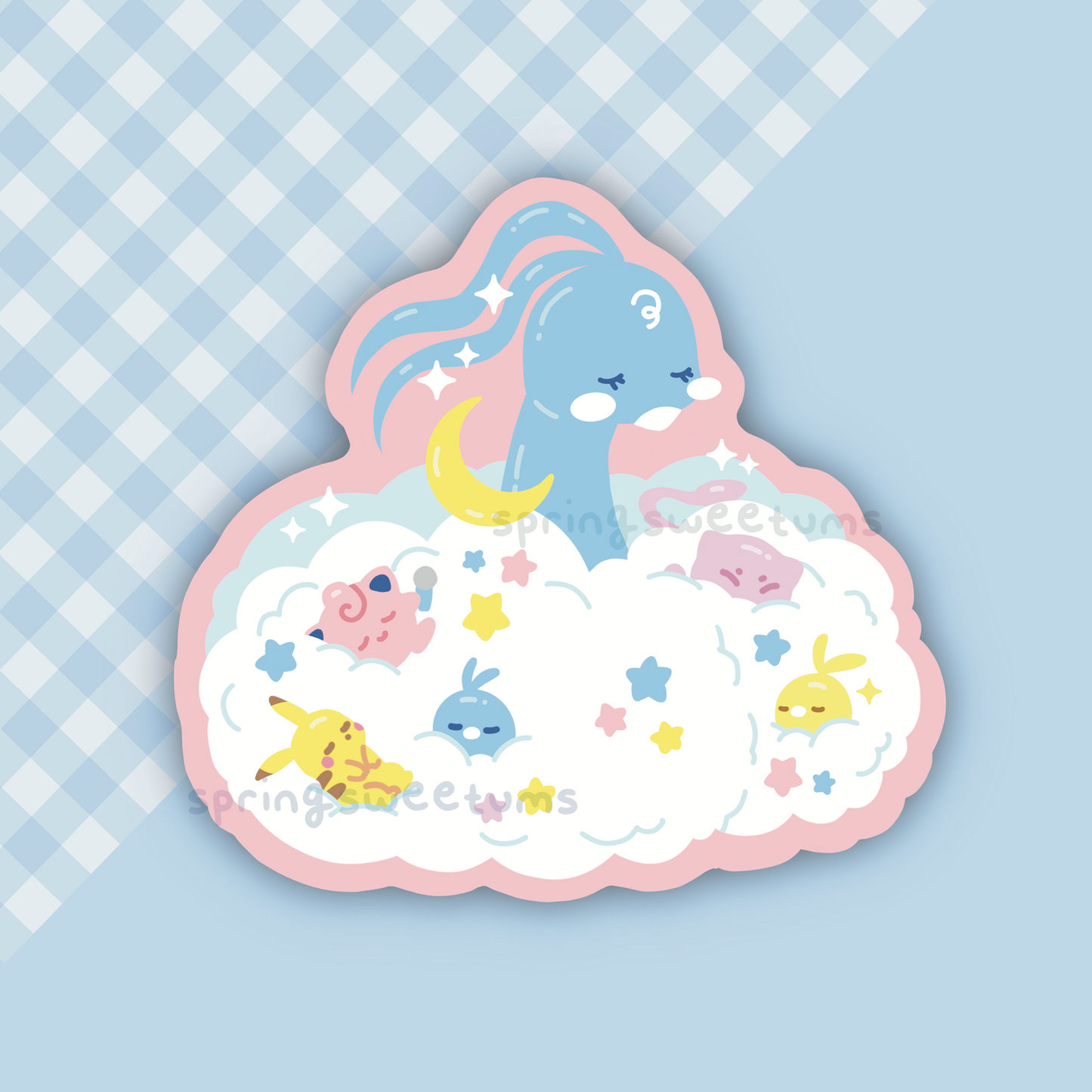 Poke Nap Vinyl Sticker