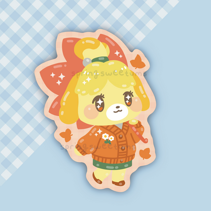Autumn Isabelle Vinyl Sticker