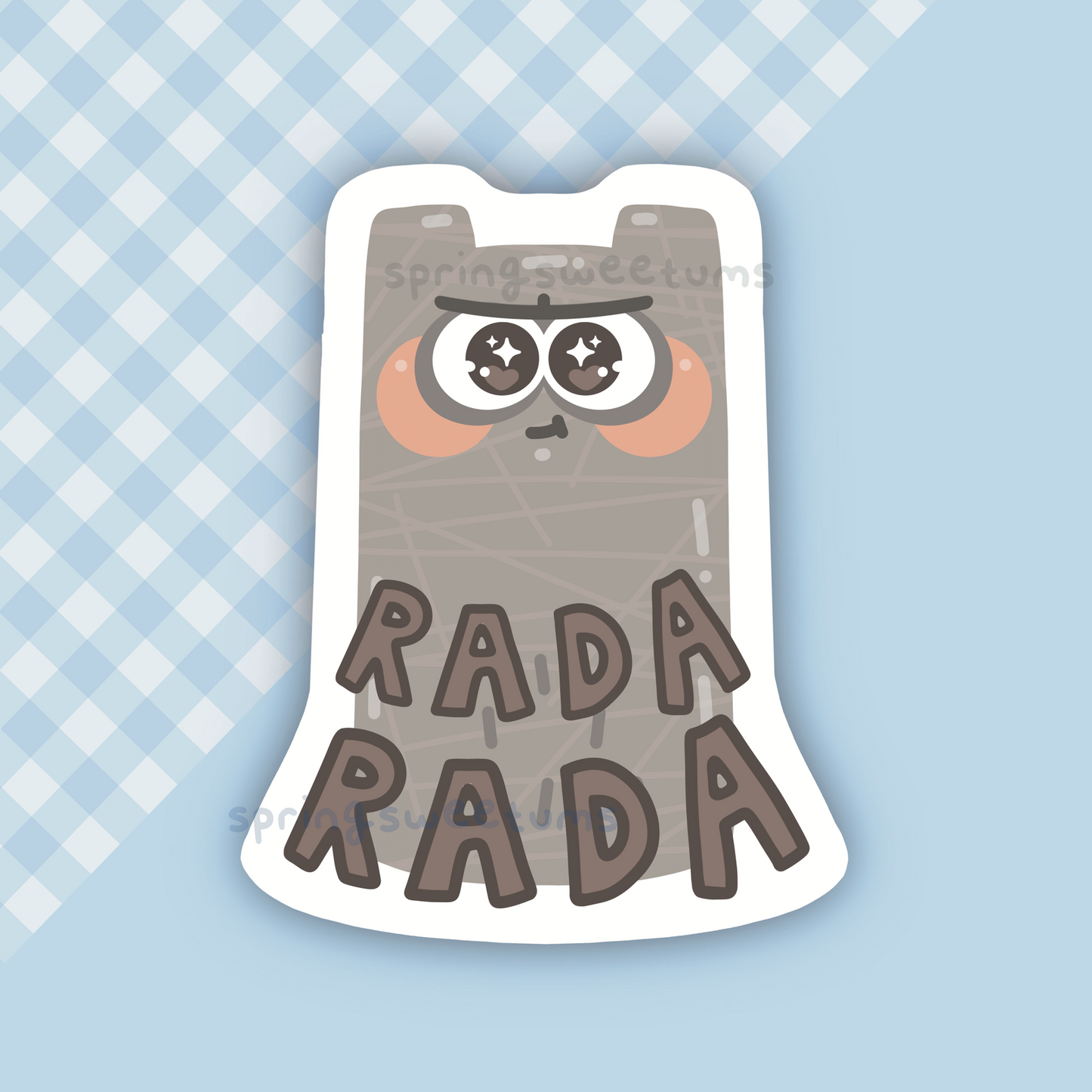 Rada Rada Vinyl Sticker