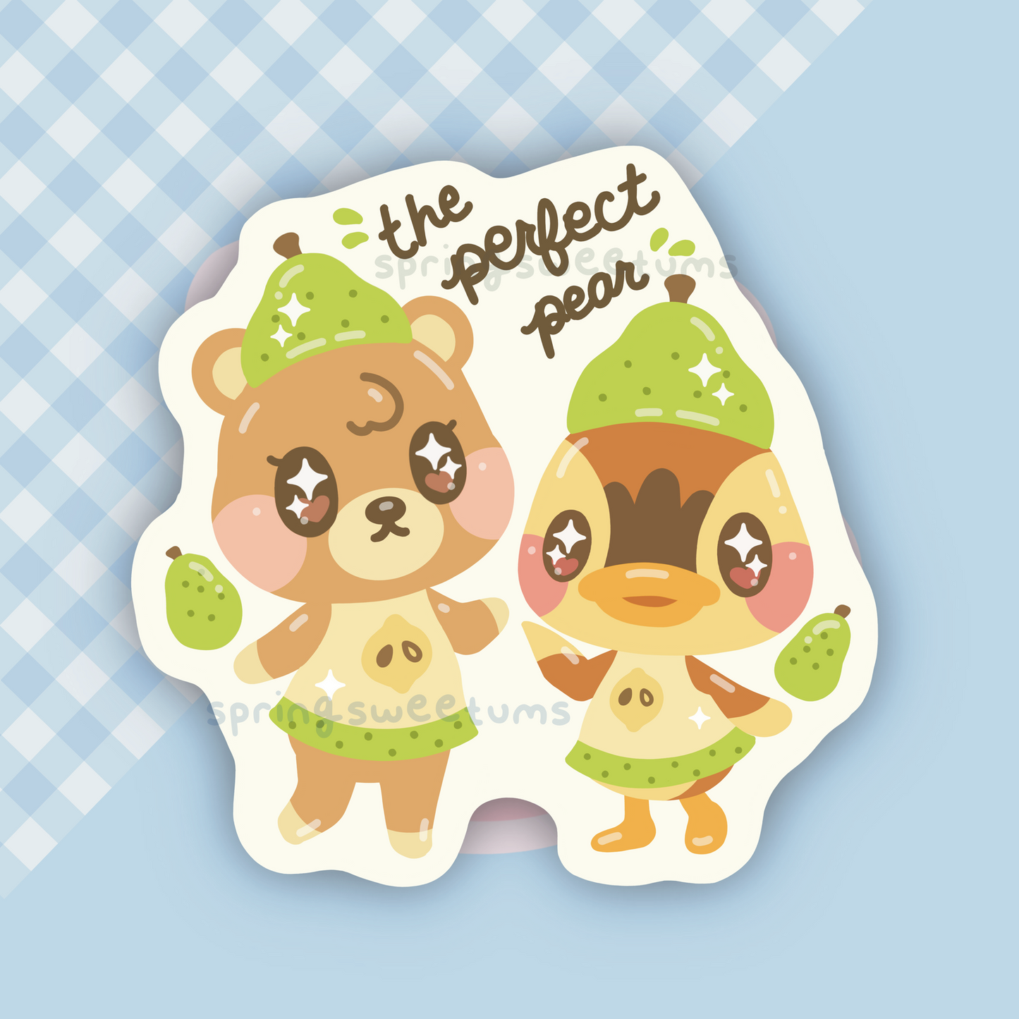 Perfect Pear Vinyl Sticker