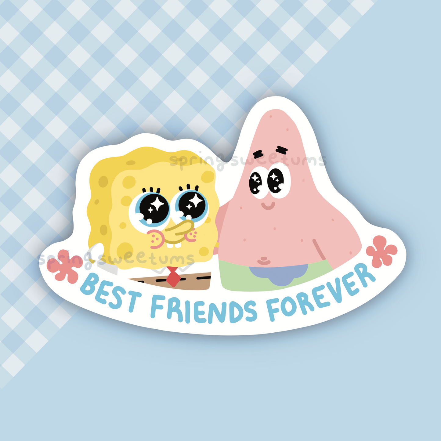 Best Friends Forever Vinyl Sticker