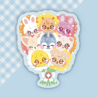 Skzoo Bouquet Vinyl Sticker