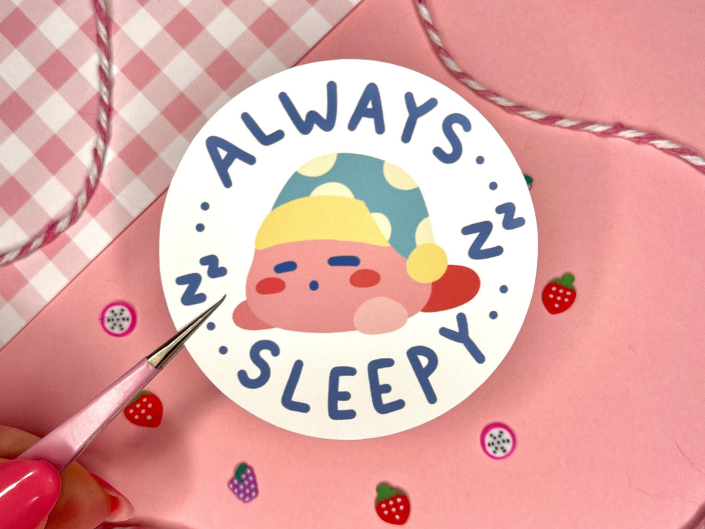 Always Sleepy Vinyl Sticker