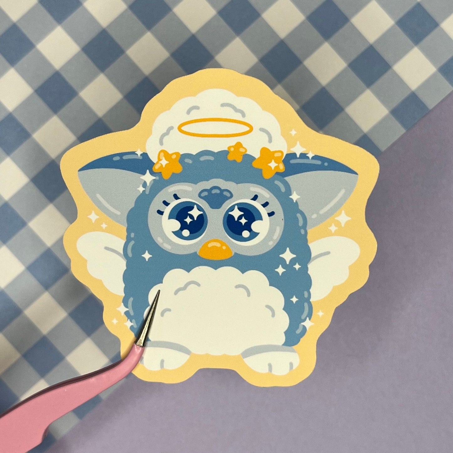 Nostalgic Furb Toy Vinyl Sticker