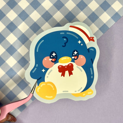 Tuxedo Penguin Vinyl Sticker