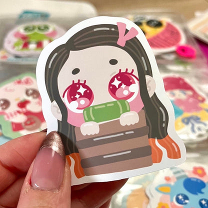 Anime Elf Vinyl Sticker