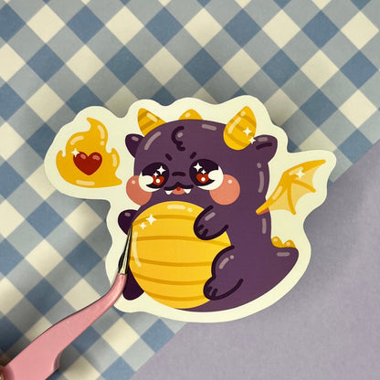 Cute Dragon Vinyl Sticker