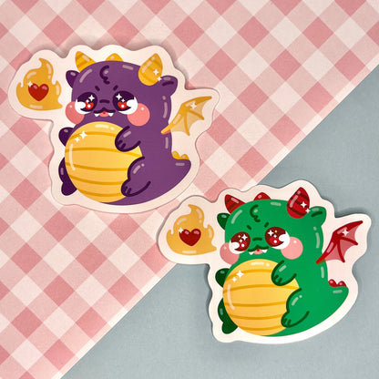 Cute Dragon Vinyl Sticker