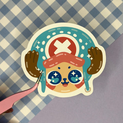 Anime Reindeer Vinyl Sticker