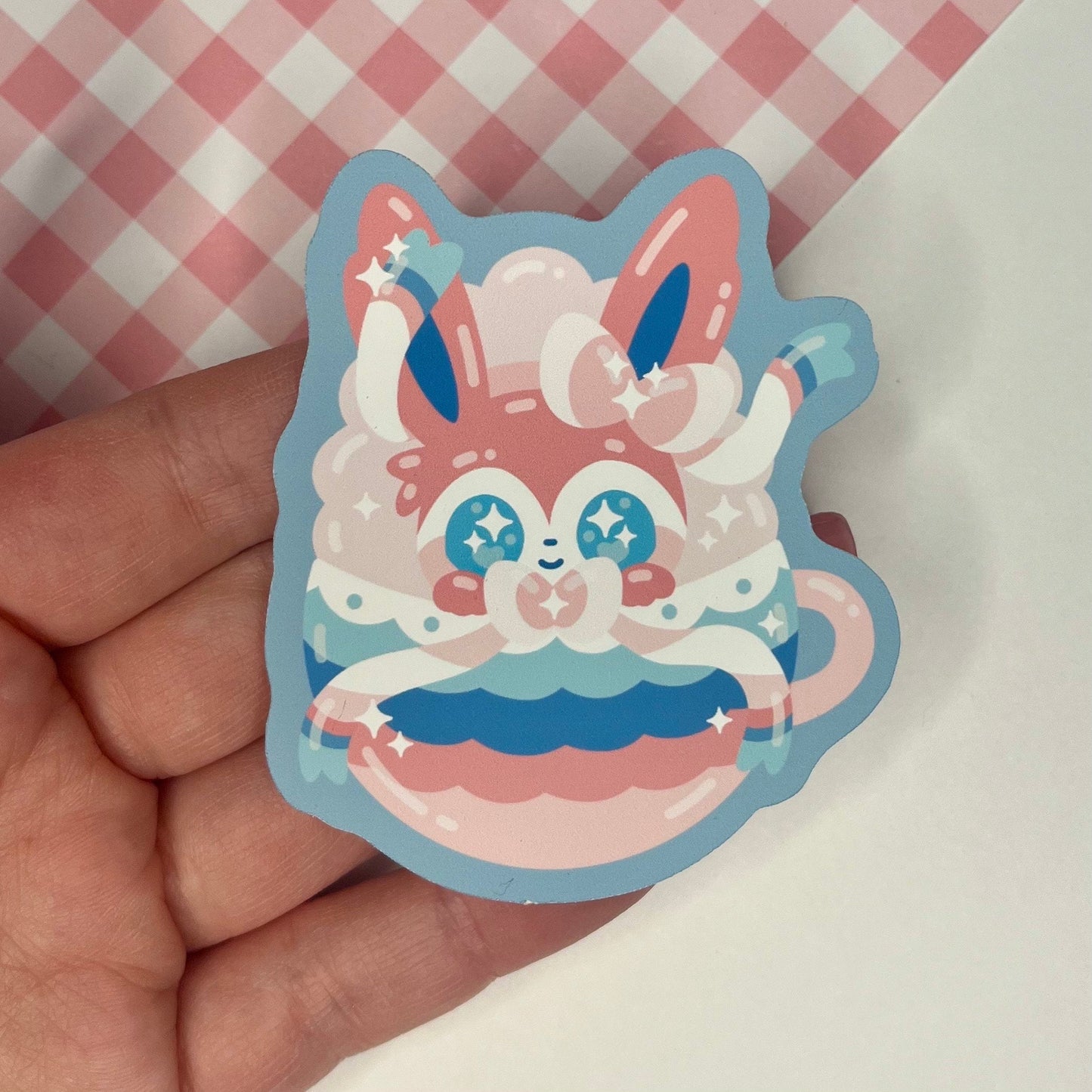 Fairy Evolution Pokeccino Vinyl Sticker