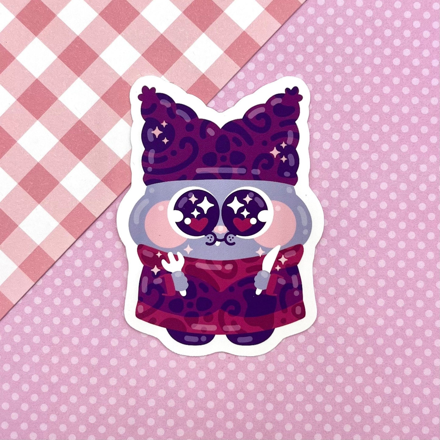 Cute Chowder Vinyl Sticker