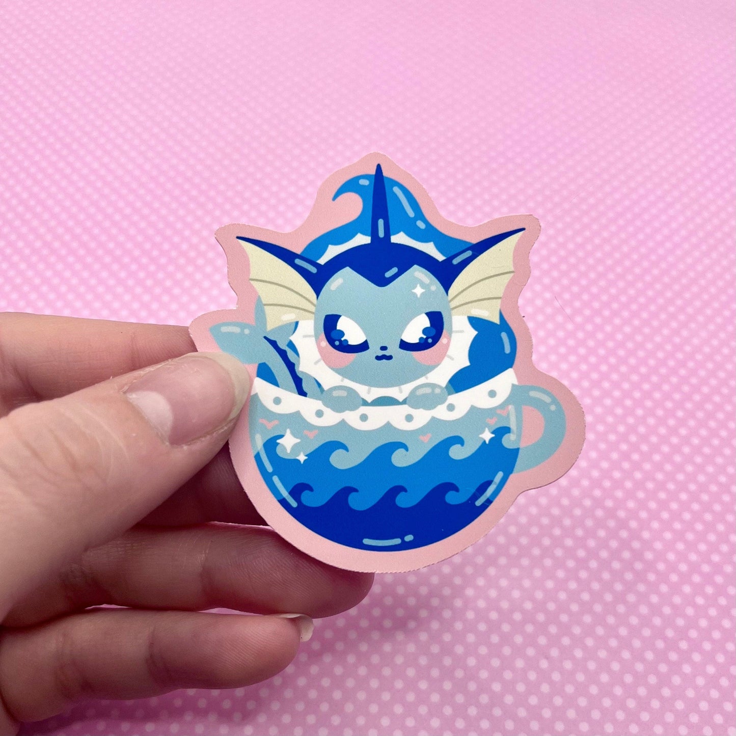 Water Evolution Pokeccino Vinyl Sticker