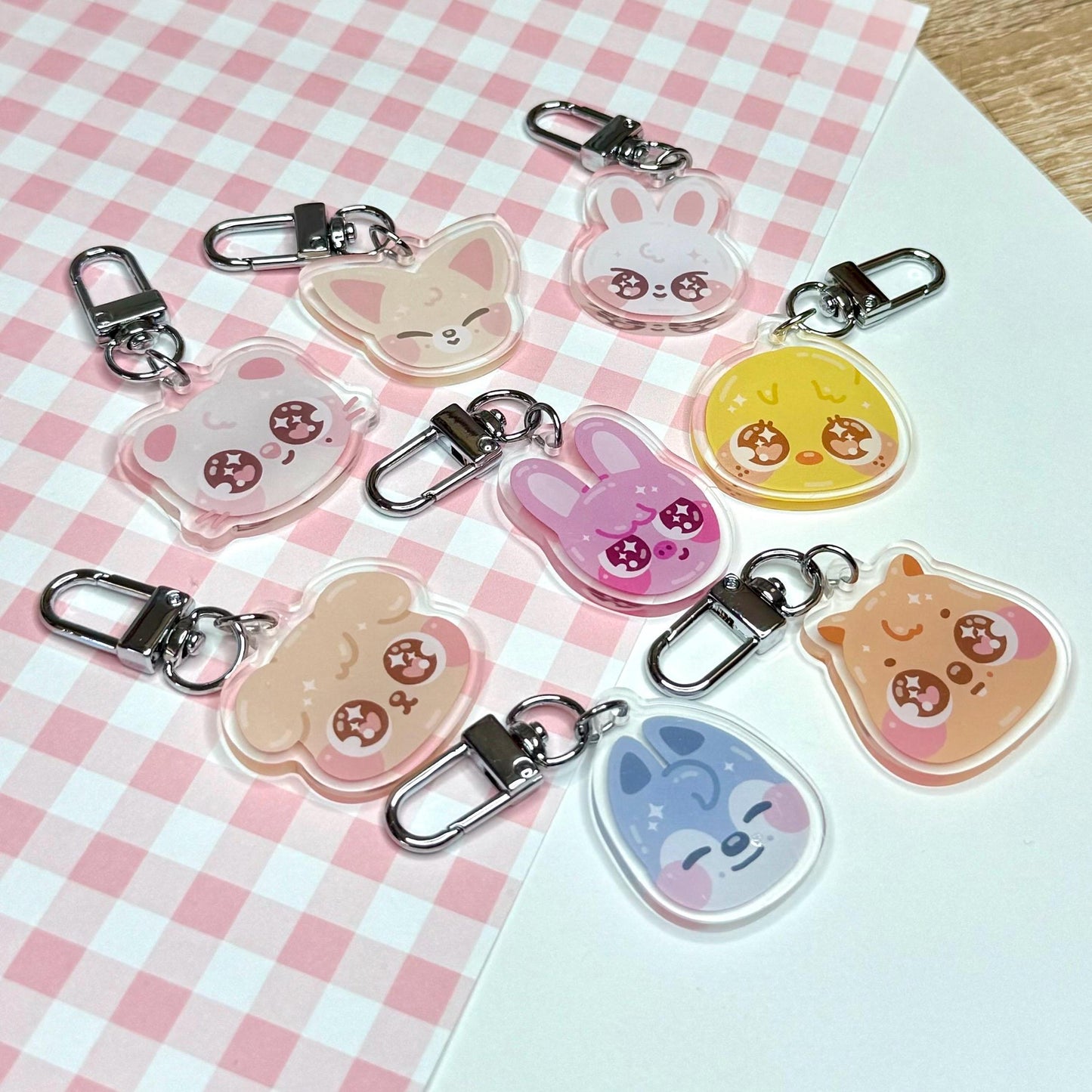 SKZ Mystery Acrylic Keychain