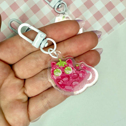 Gummy Kitty Mystery Acrylic Keychain