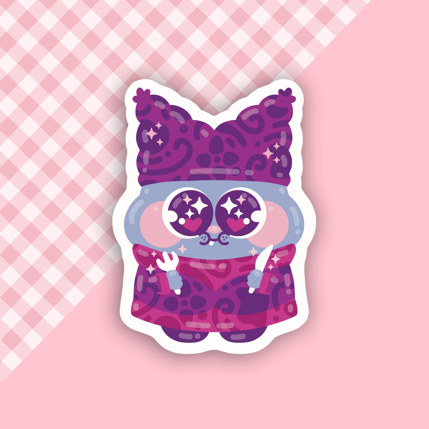 Cute Chowder Vinyl Sticker