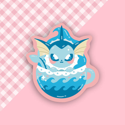 Water Evolution Pokeccino Vinyl Sticker