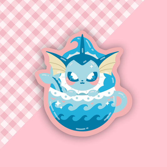 Water Evolution Pokeccino Vinyl Sticker