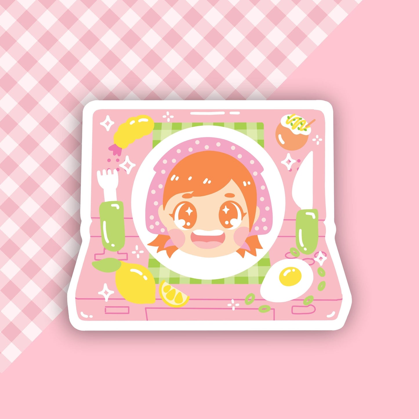 Cooking Mom Vinyl Sticker