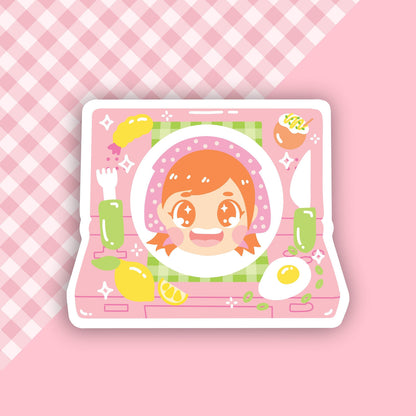 Cooking Mom Vinyl Sticker