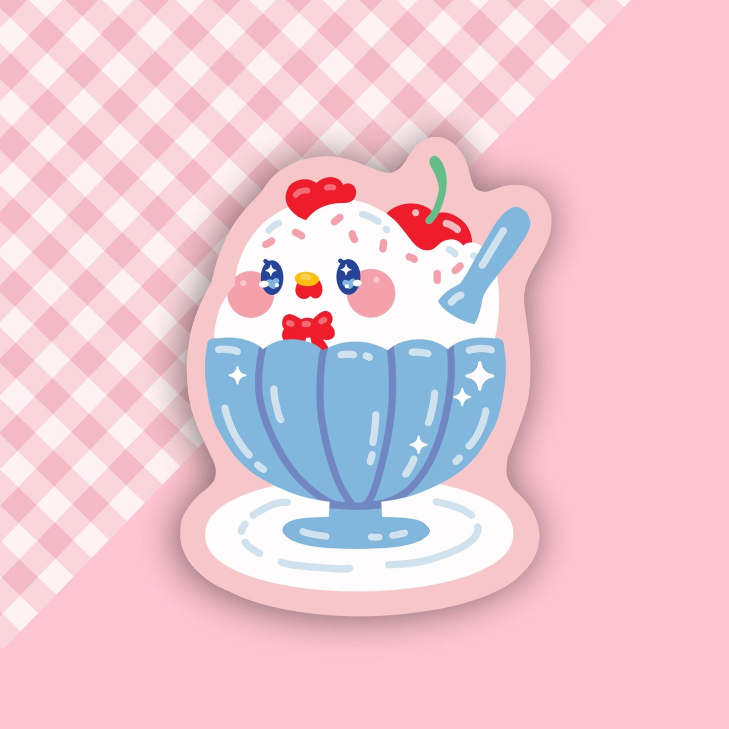 Sweetums Sundae Vinyl Sticker