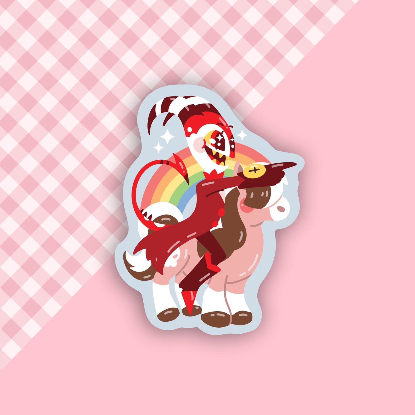 Devil Boss Vinyl Sticker