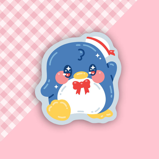 Tuxedo Penguin Vinyl Sticker