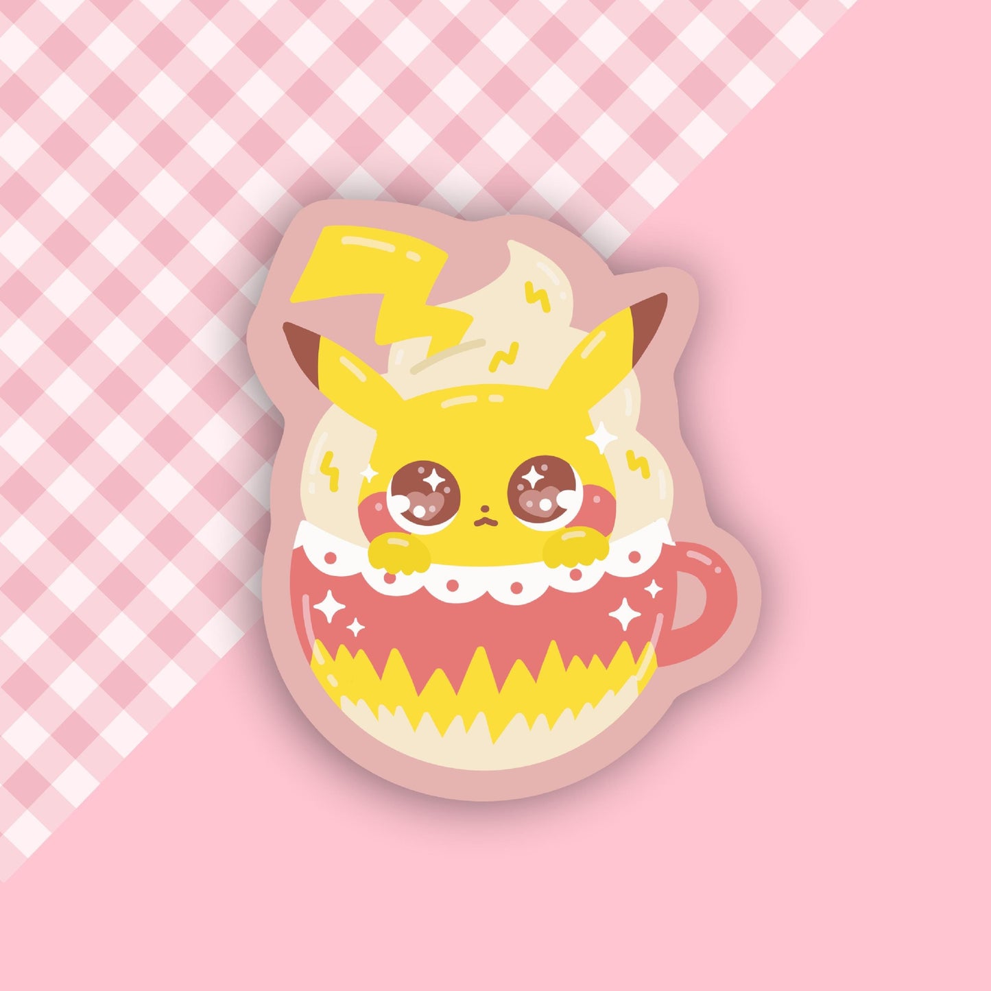 Starter Pokeccino Vinyl Sticker Bundle