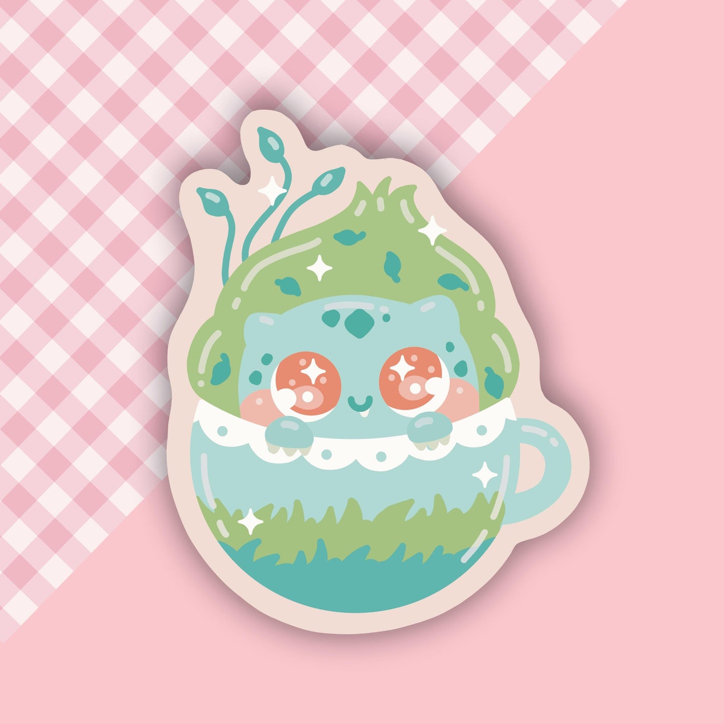 Starter Pokeccino Vinyl Sticker Bundle