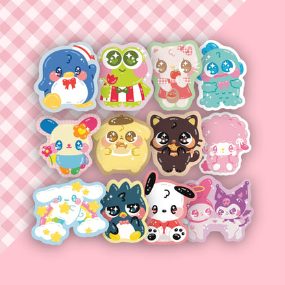 Kawaii Kitty Vinyl Sticker Bundle