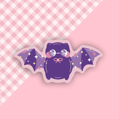 Kawaii Bat Vinyl Sticker