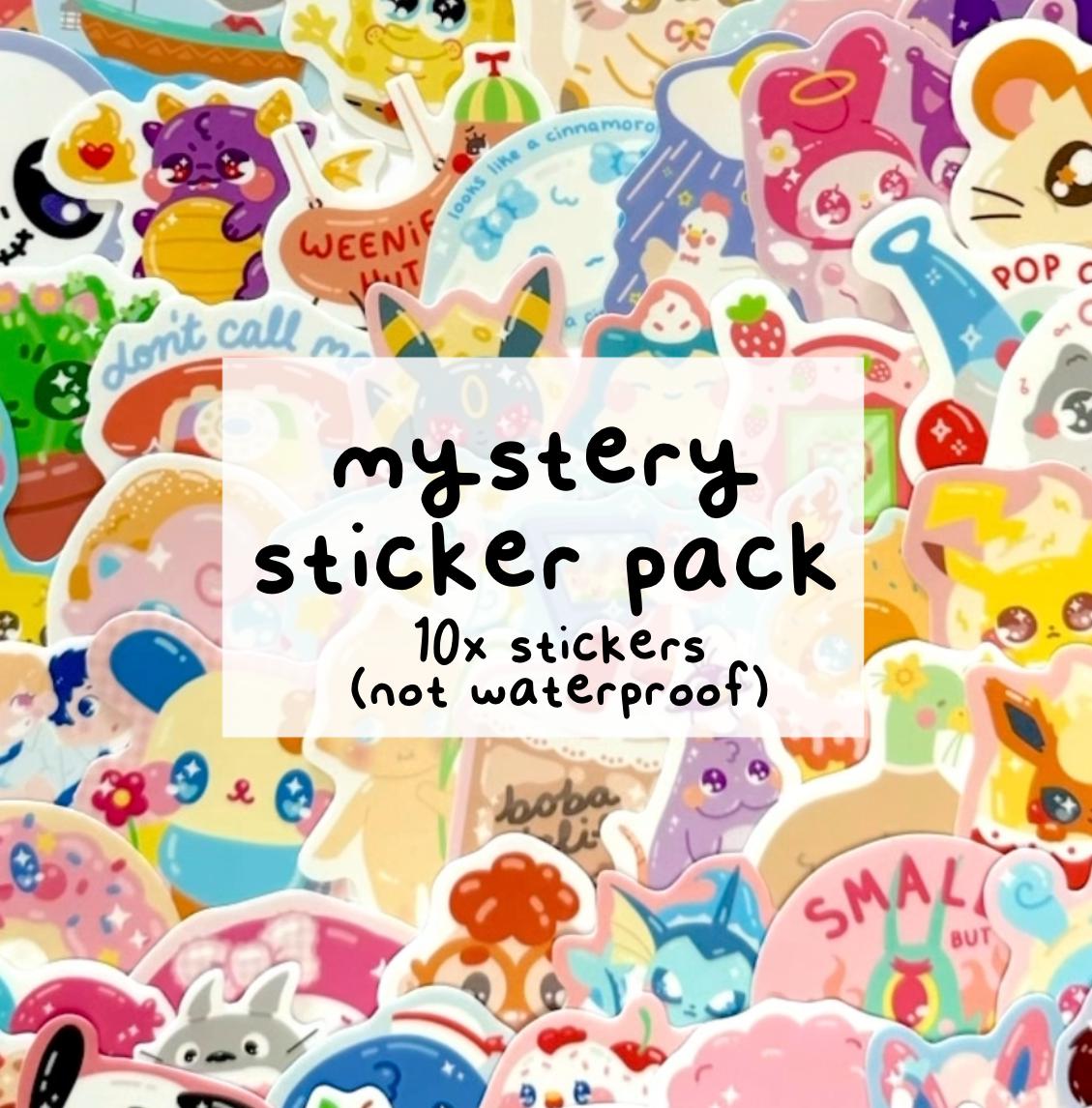 Mystery Sticker Pack l 10x Vinyl Stickers