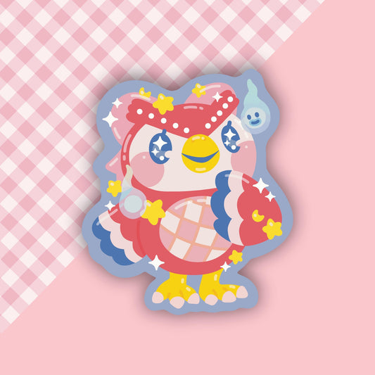 Celestial Owl Vinyl Sticker