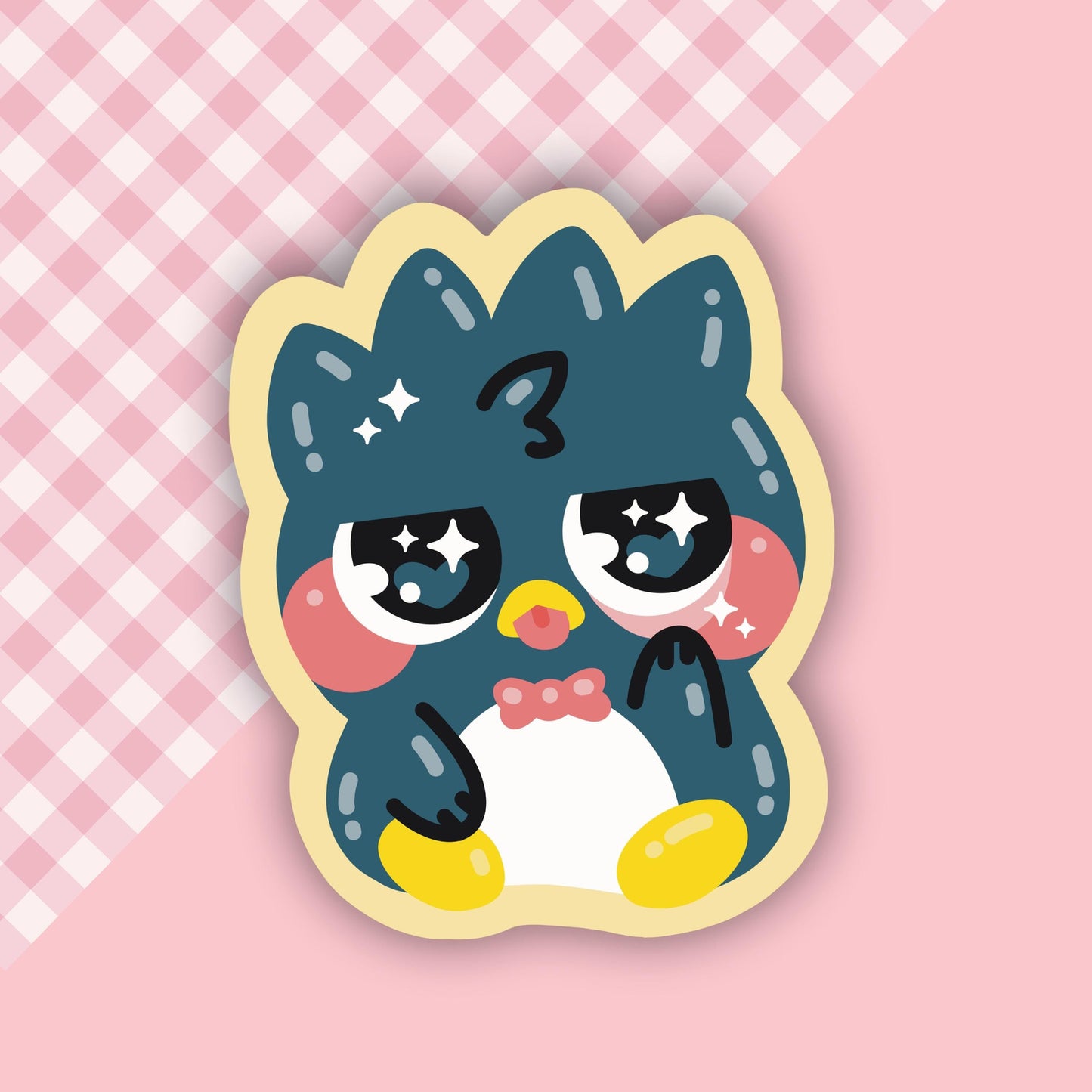 Cute Penguin Vinyl Sticker