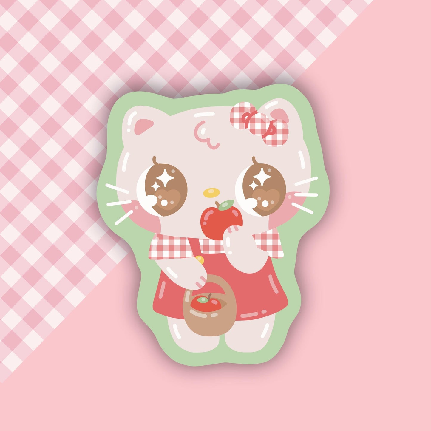 Kawaii Kitty Vinyl Sticker