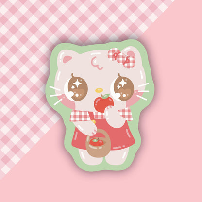 Kawaii Kitty Vinyl Sticker