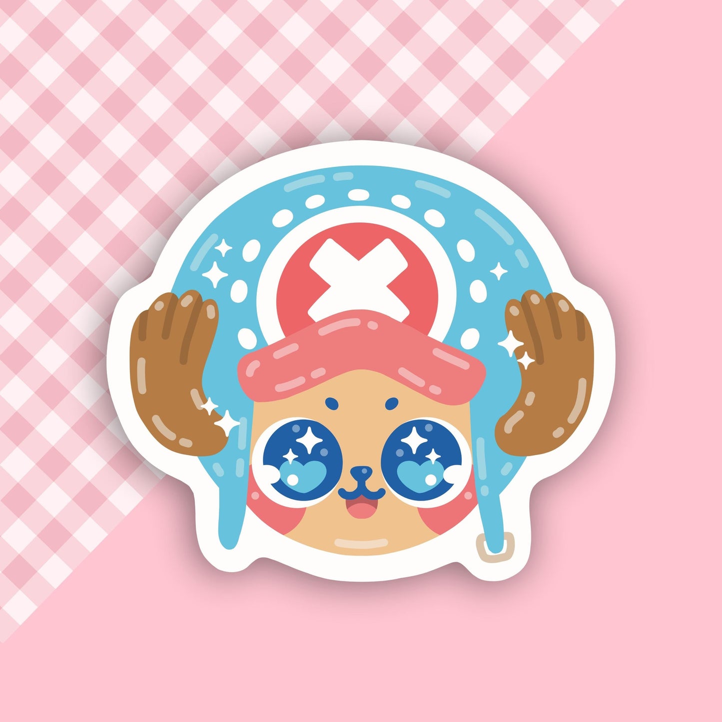 Anime Reindeer Vinyl Sticker