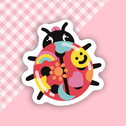 Sticker Lady Bug Vinyl Sticker