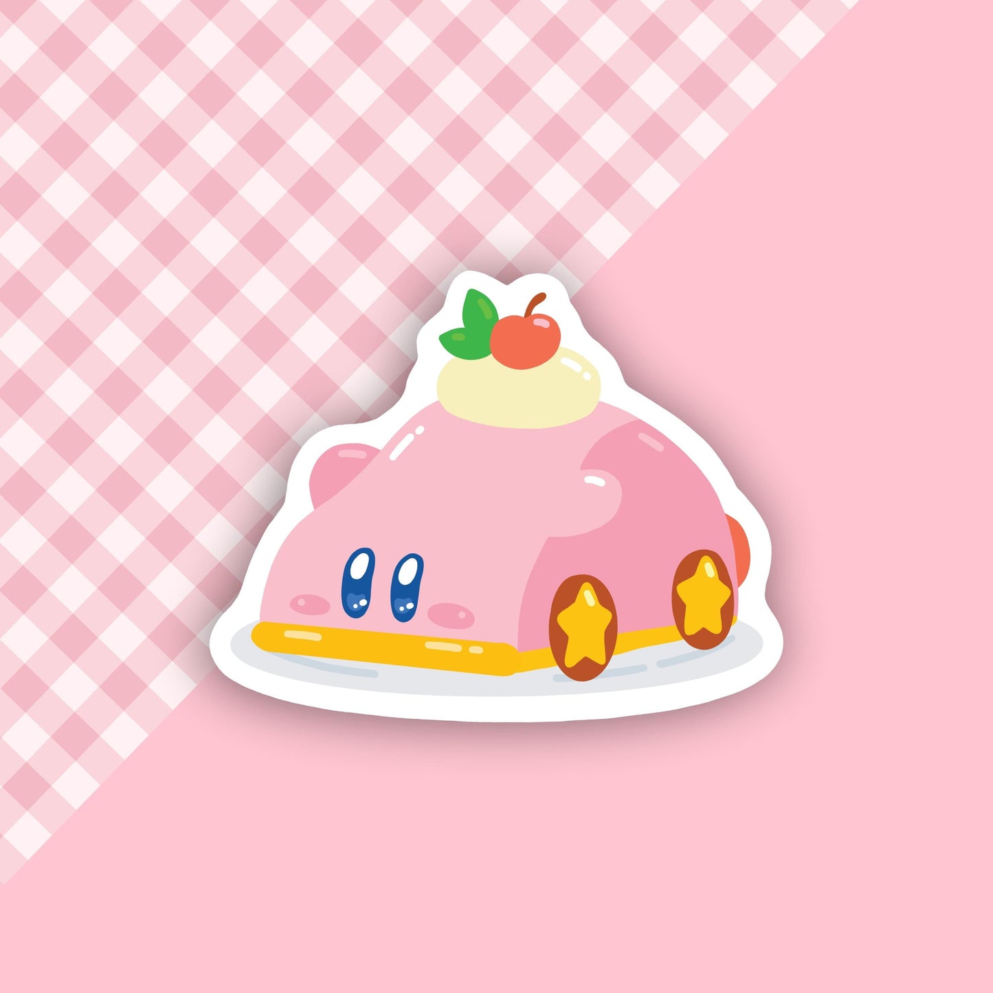 Poyo Car Cake Vinyl Sticker
