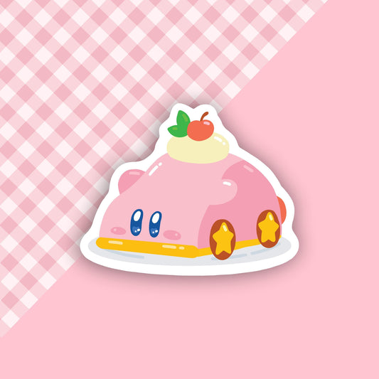 Poyo Car Cake Vinyl Sticker