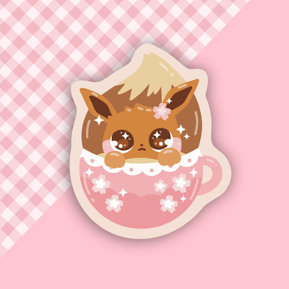 Starter Pokeccino Vinyl Sticker Bundle