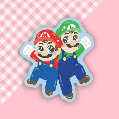 Super Brothers Vinyl Sticker
