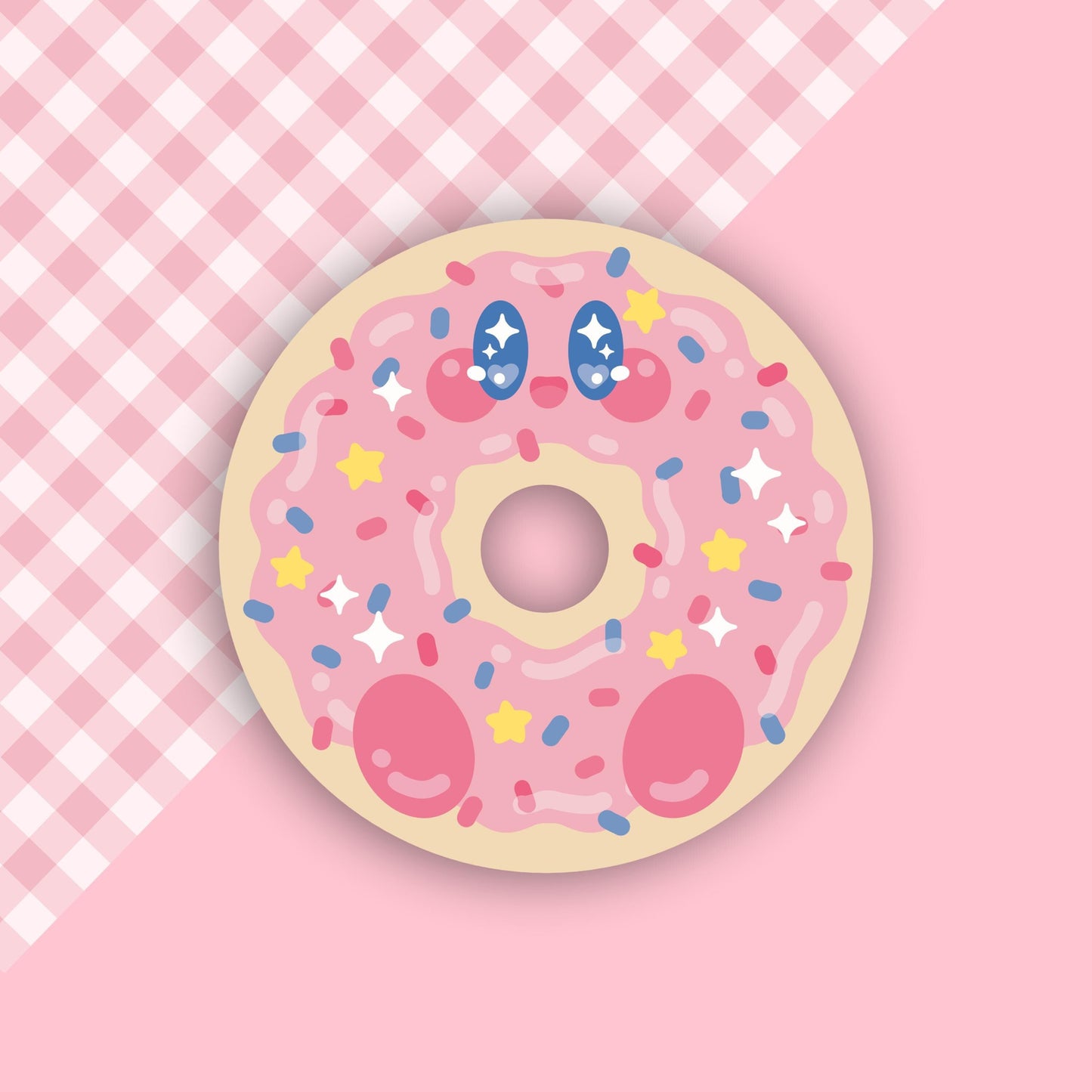 Poyo Donut Vinyl Sticker