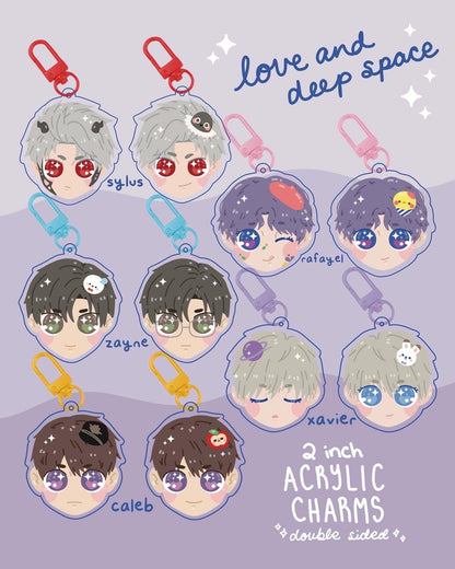 Deepspace Reversible Mystery Acrylic Keychain