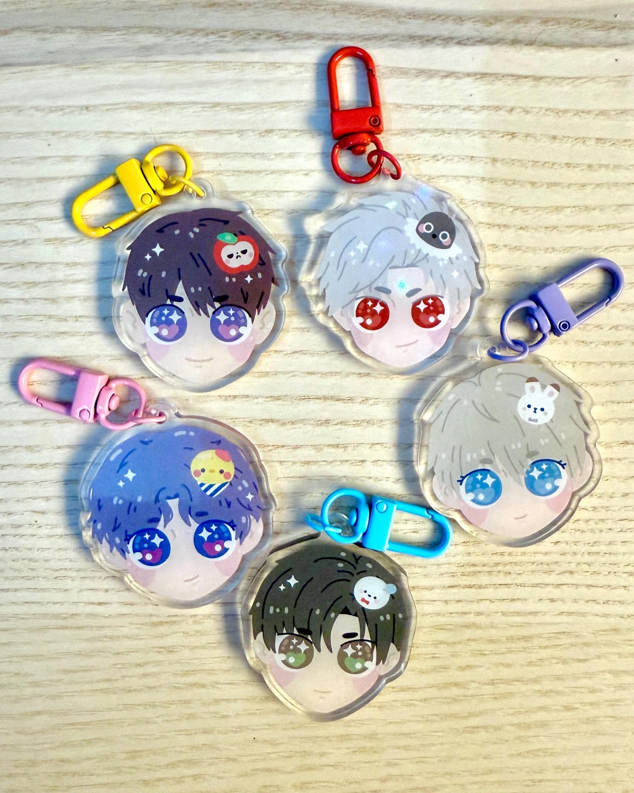 Deepspace Reversible Mystery Acrylic Keychain